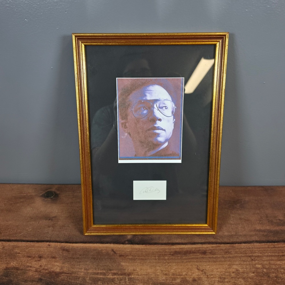 Arthur Dong Autographed Framed Portrait  Gold Excellent Signed Film Memorabilia